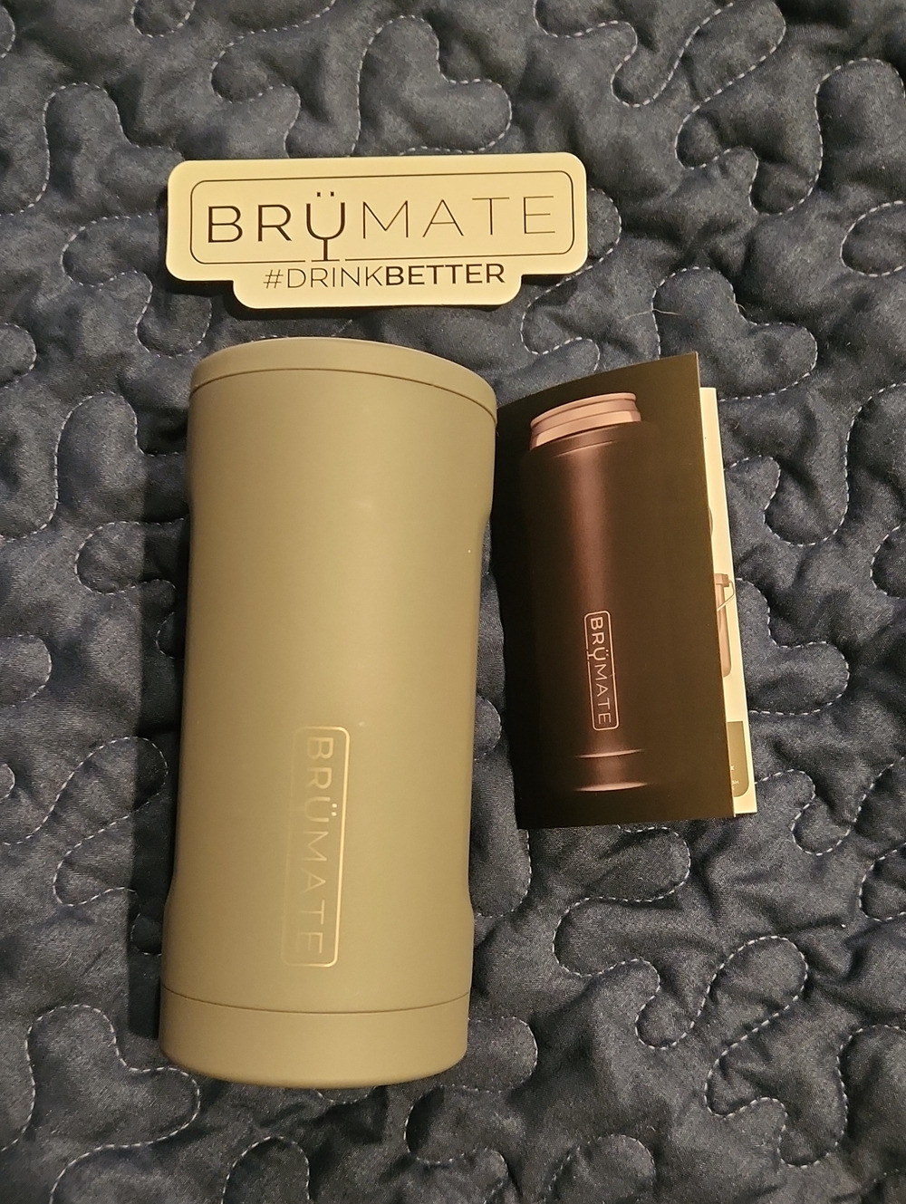 BrüMate Matte Tan Insulated Tumbler